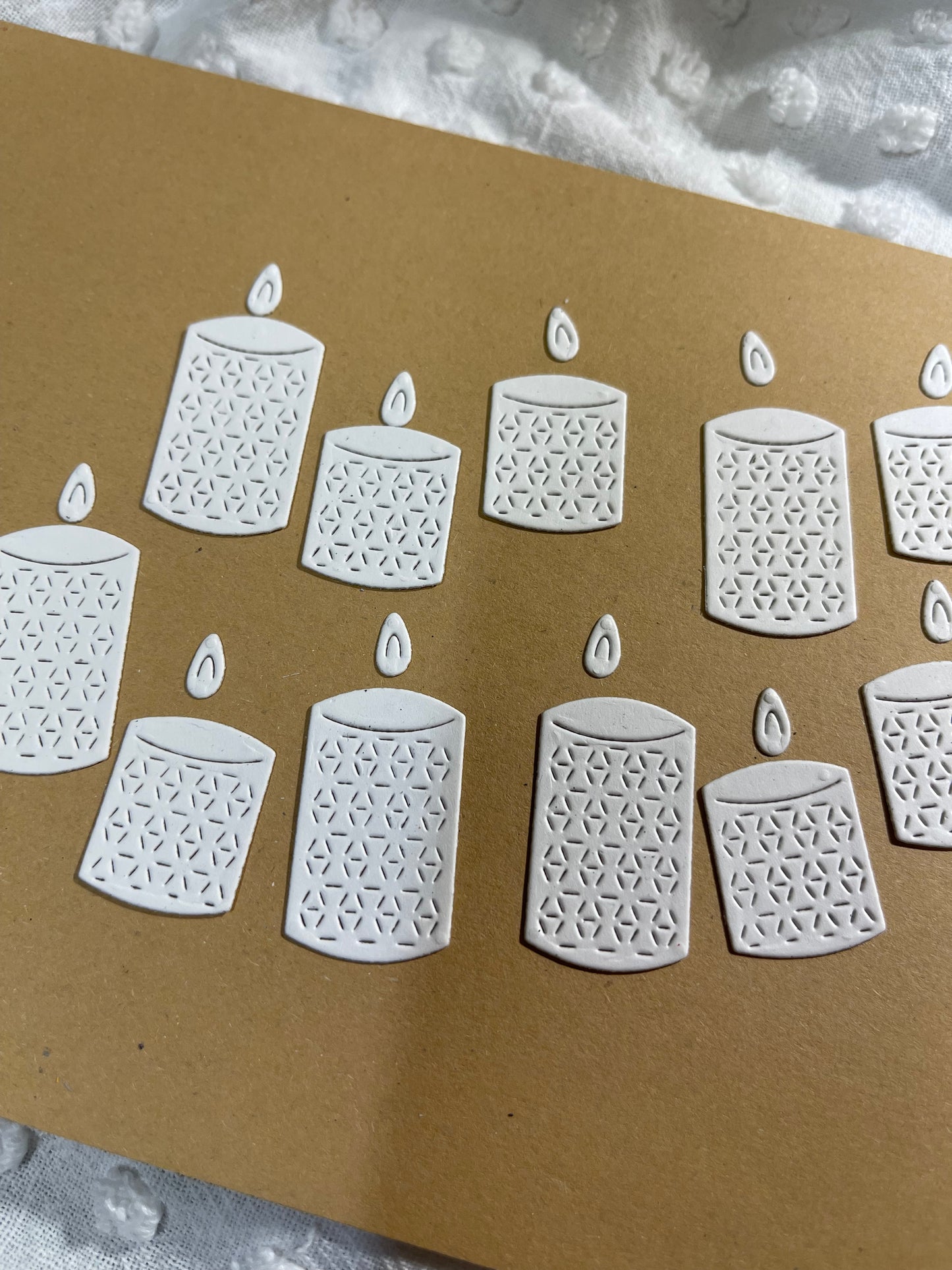 Candle die cuts