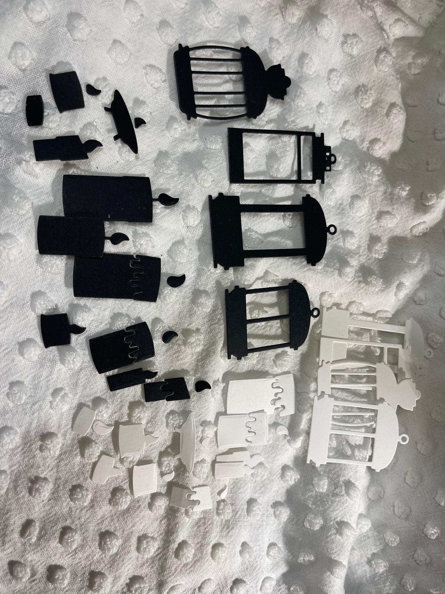 Candle and lantern die cuts
