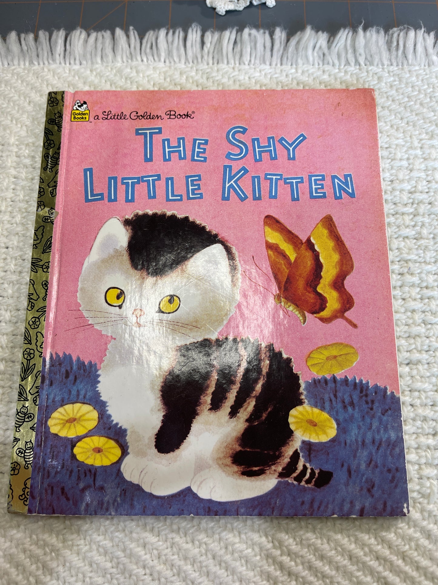 The shy little kitten, little golden book