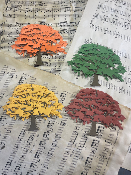 Fall Tree Die Cuts