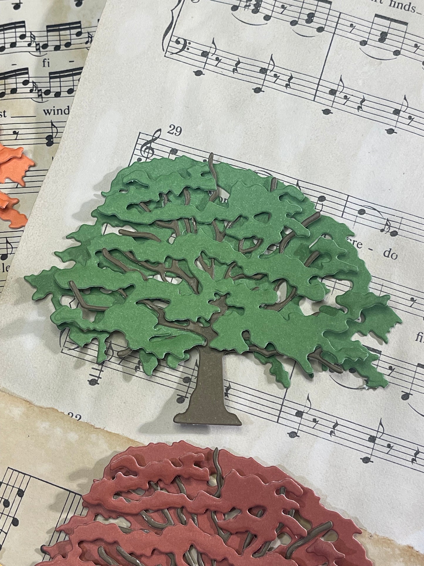 Fall Tree Die Cuts