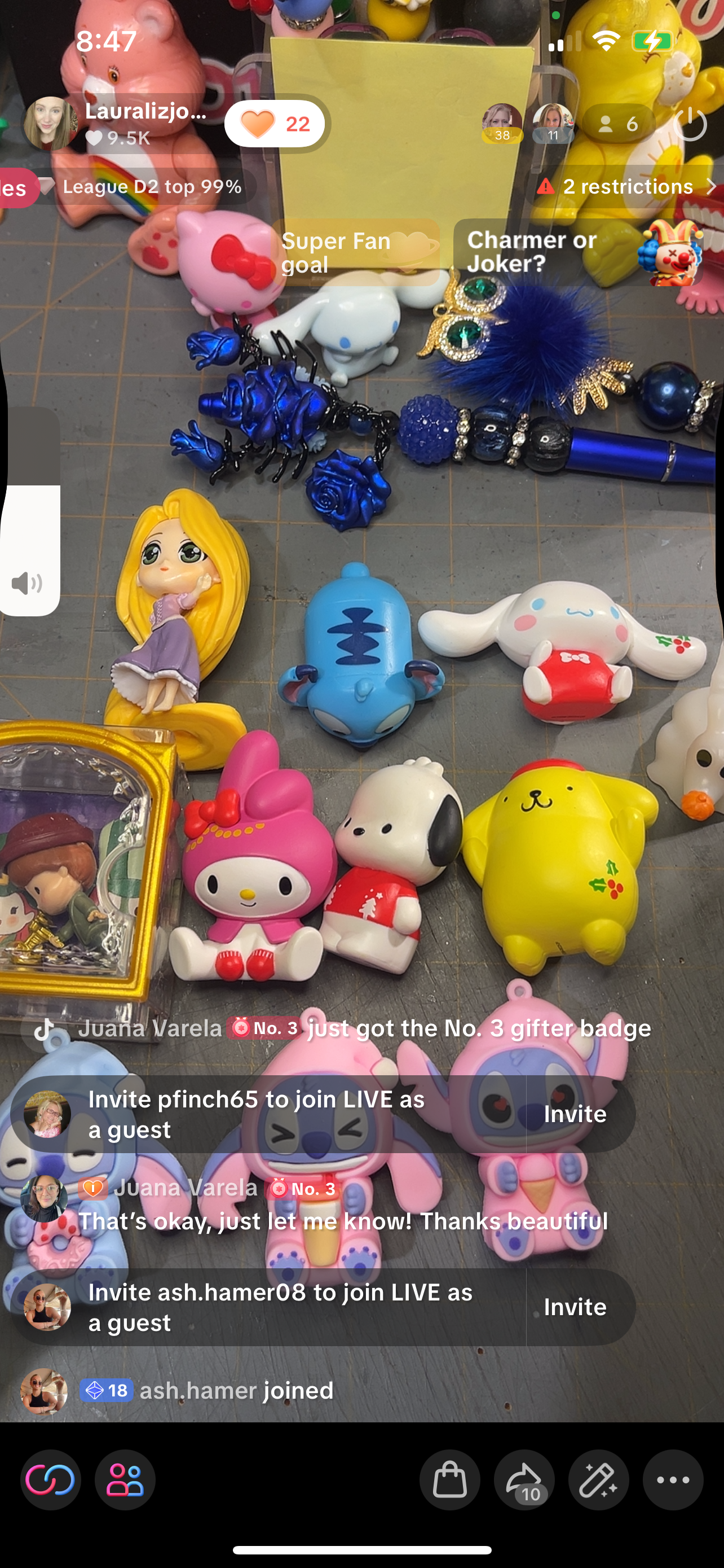 Pre Order chunky Dangles for books or bags!! Or whatever!!