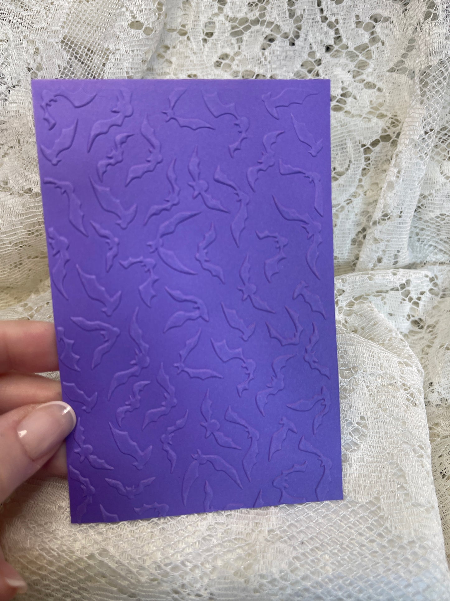 Embossed Cardstock