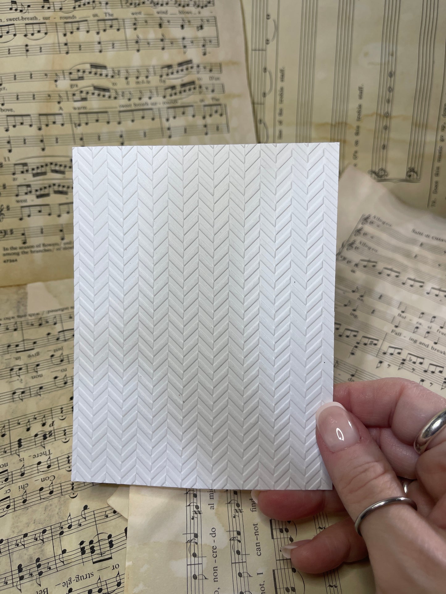 Embossed Cardstock