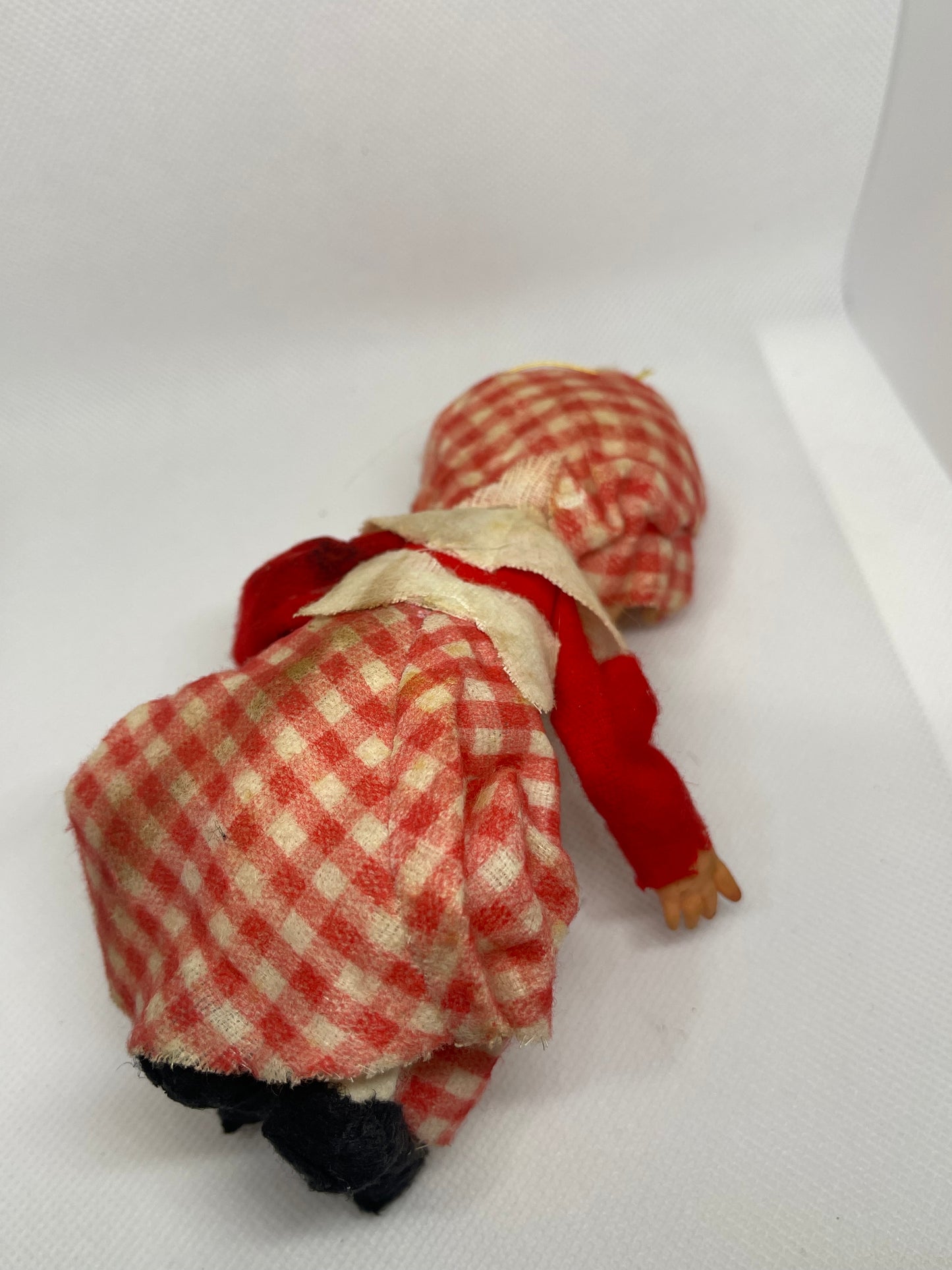 Vintage Bendable Mrs Clause Ornament