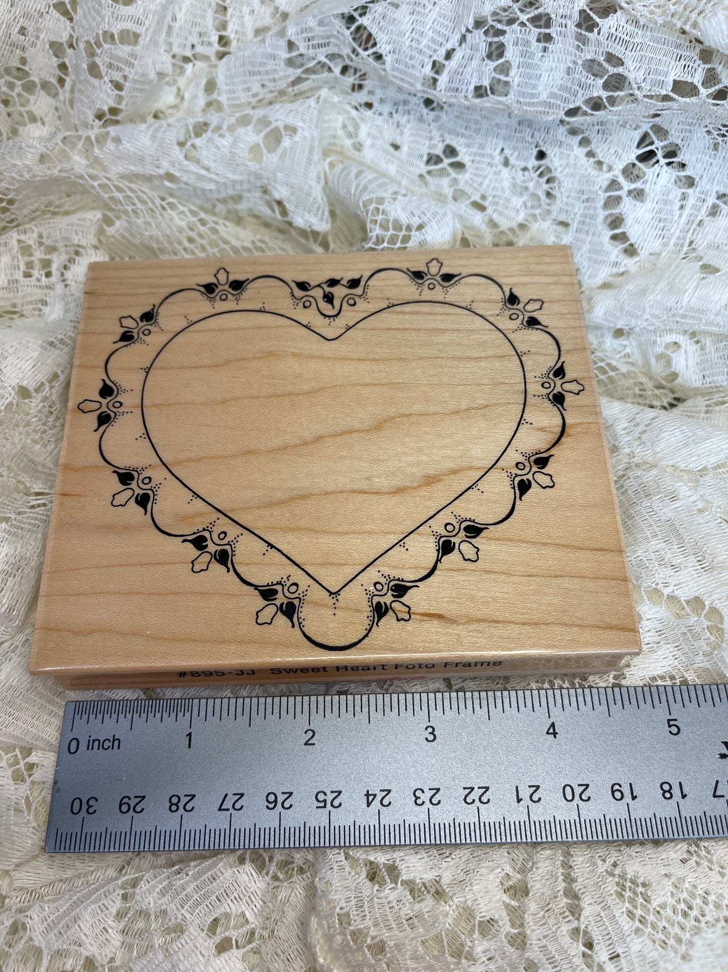 Vintage Wooden Block Stamp