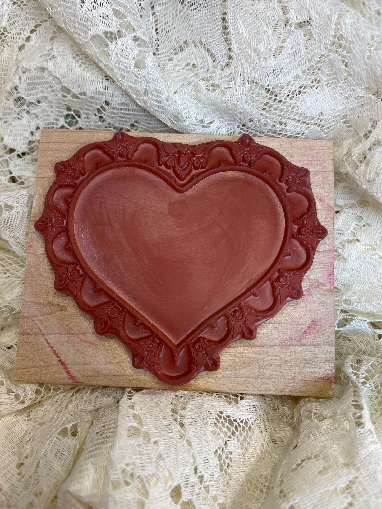 Vintage Wooden Block Stamp