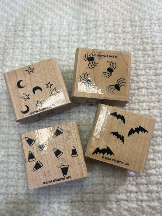 Set of Halloween Stamps