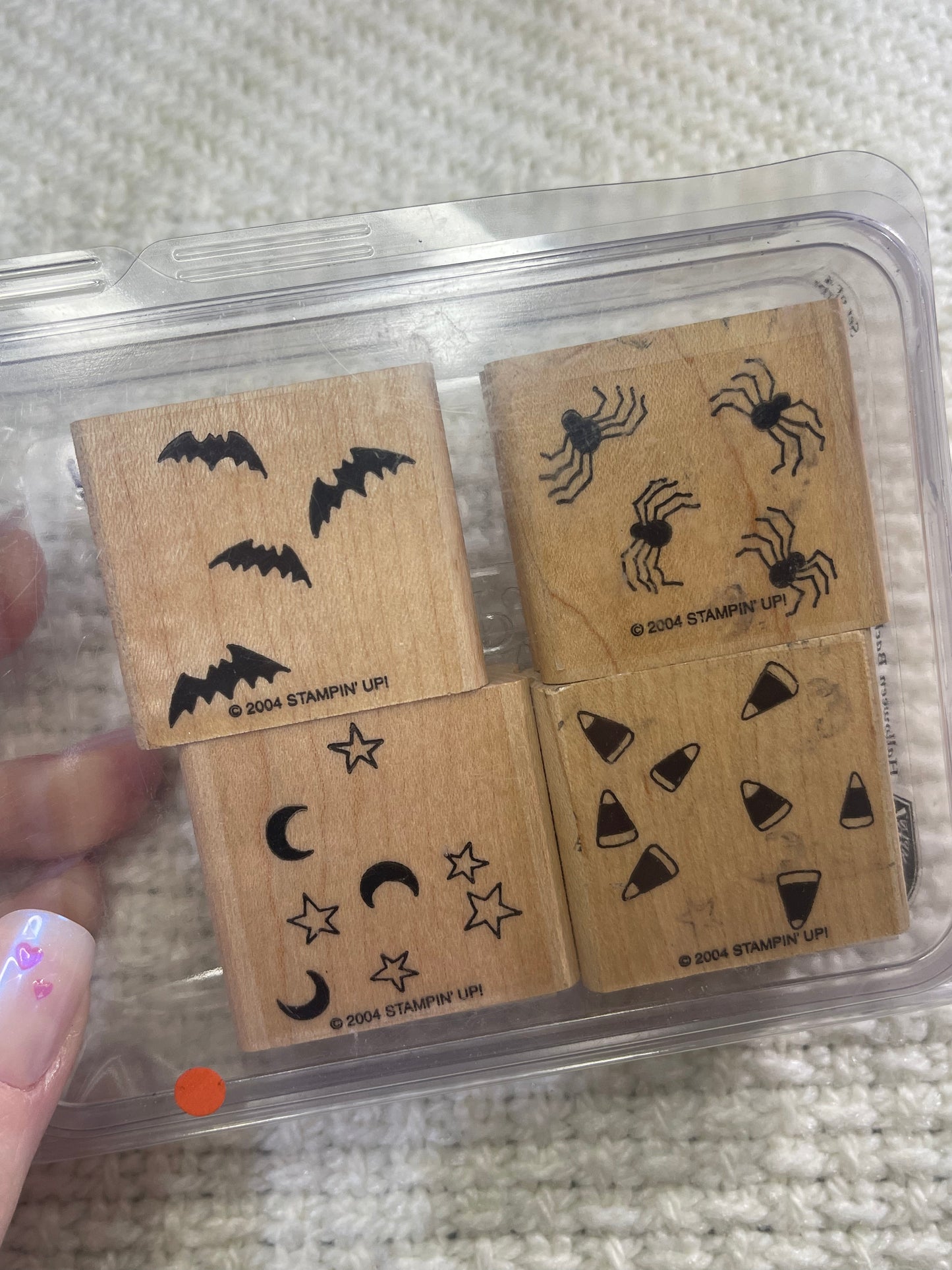 Set of Halloween Stamps