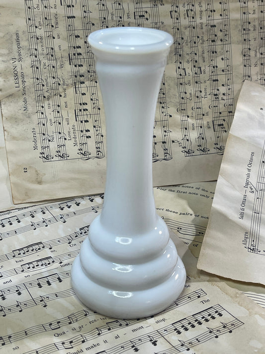 Randall Milk Glass bud vase