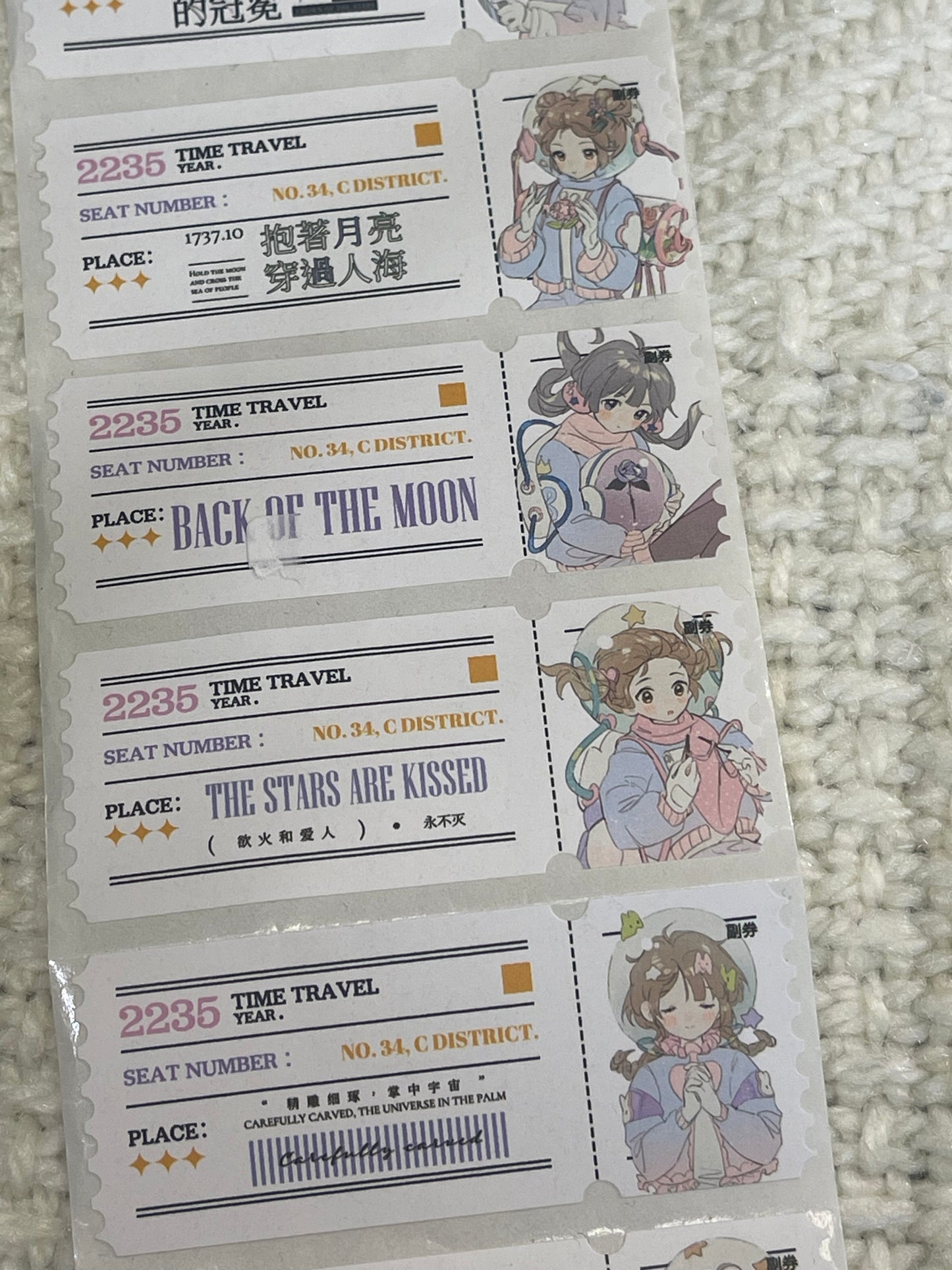 Anime Tag Stickers