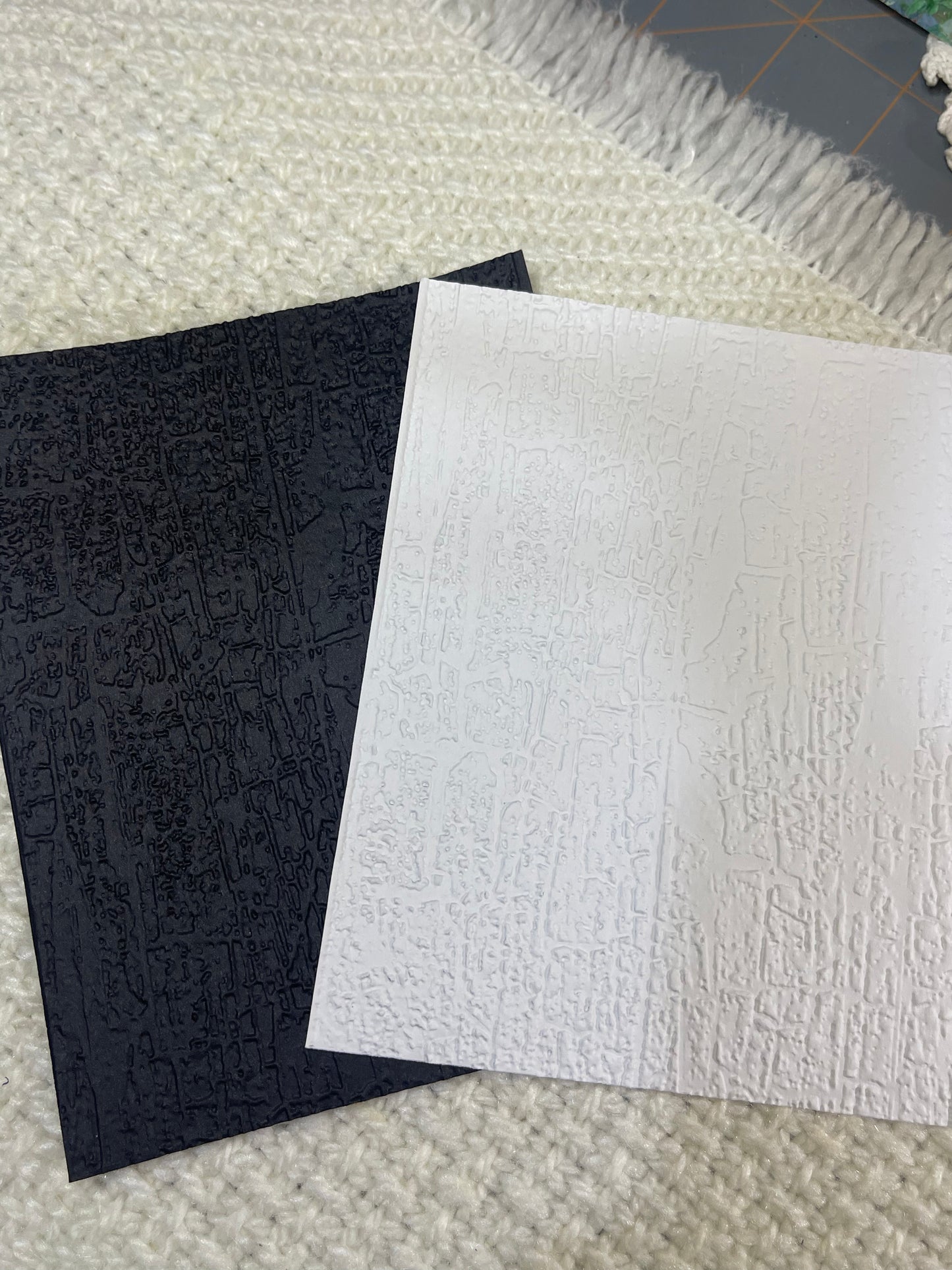 Embossed Cardstock