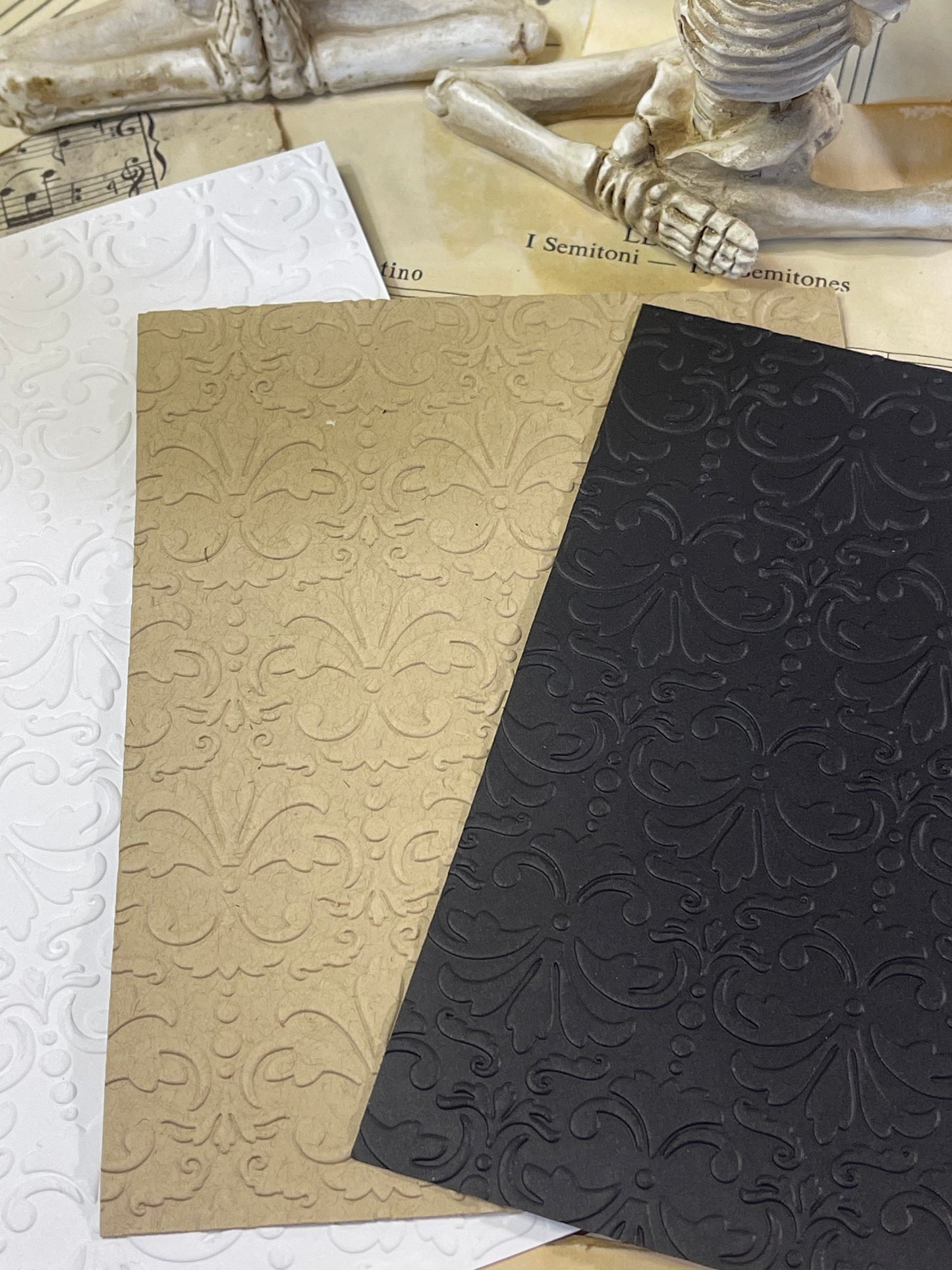 Embossed Cardstock