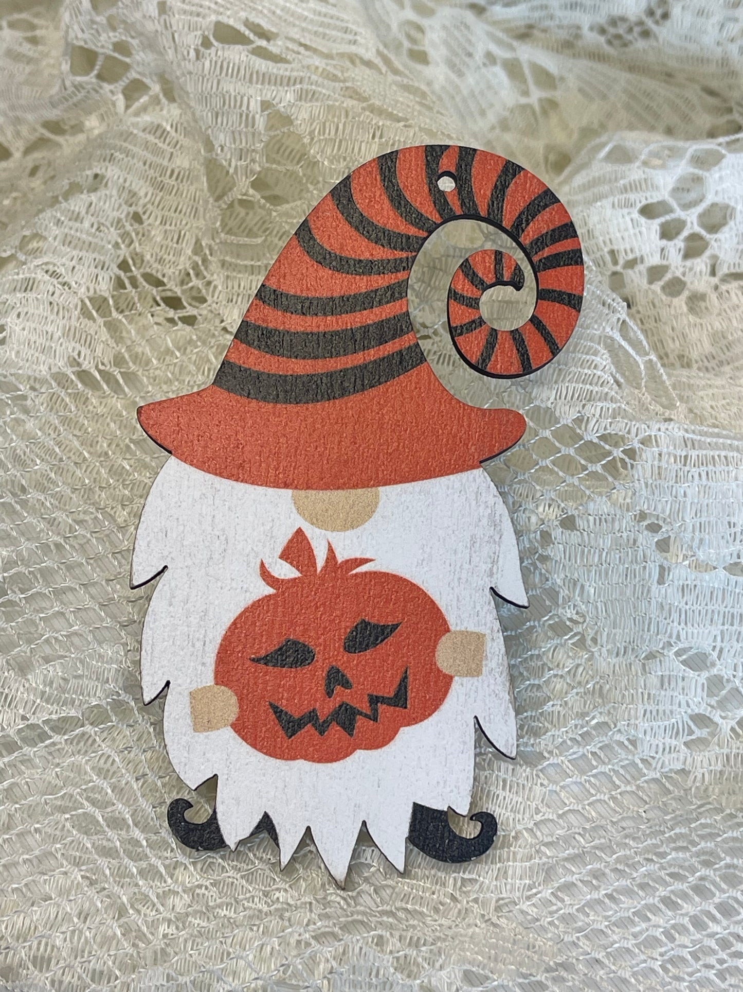 Spooky gnome small journal clip